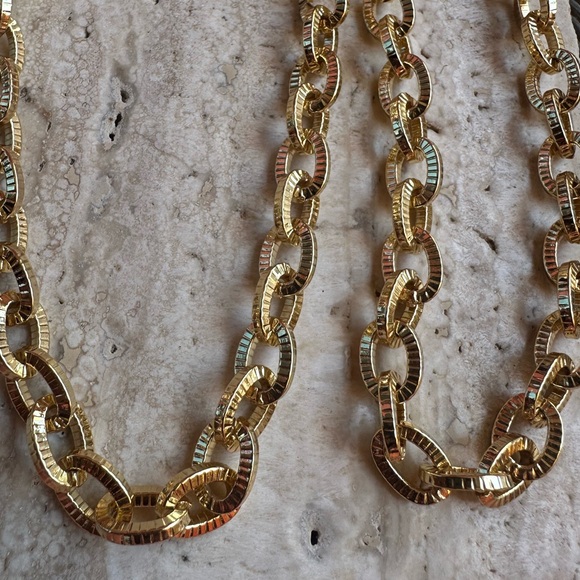 artifice jewelry Jewelry - 14k Gold Filled Chunky Starburst chain -No clasp